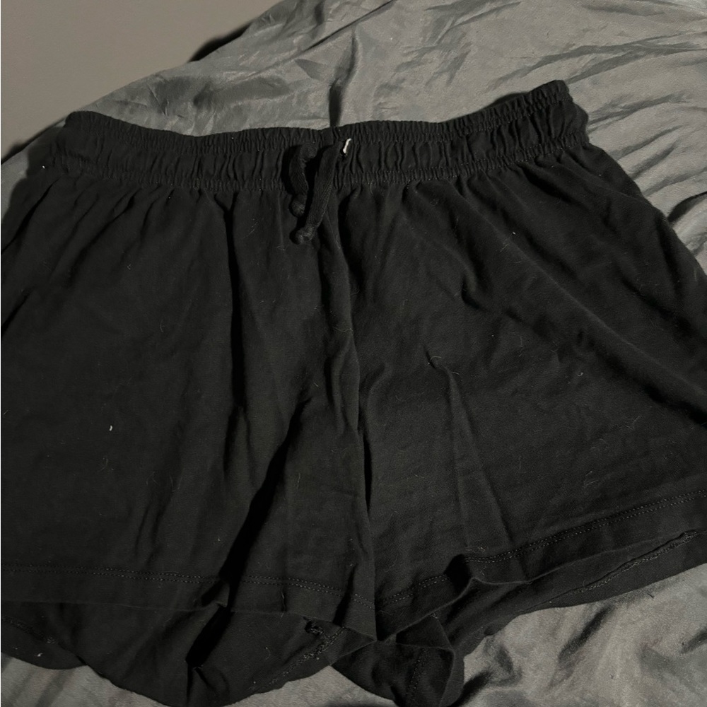 black champion shorts